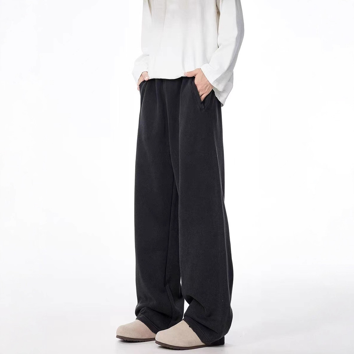 1014-35 人手2条置地男加奥粒绒弯刀卫裤尾单质量起飞