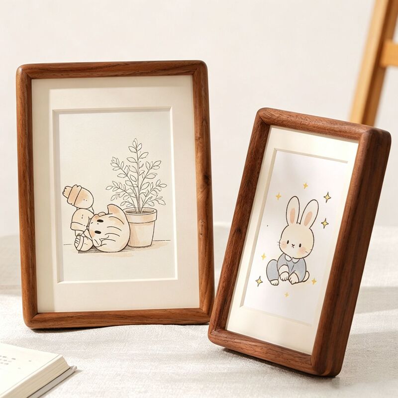 Mini Polaroid Photo Frame 3inch Solid Wood Marriage Certificate Empty Frame Wall Hanging Customizable for Couples, 6-inch Baby Photo Display Stand Mini Polaroid Photo Frame 3inch Solid Wood Marriage Certificate Empty Frame Wall Hanging Customizable for Couples, 6-inch Baby Photo Display Stand