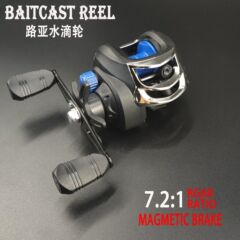 AK水滴輪汎用遠投金属防爆線黒専用いかだ釣り輪路亜微物魚輪漁具卸売り