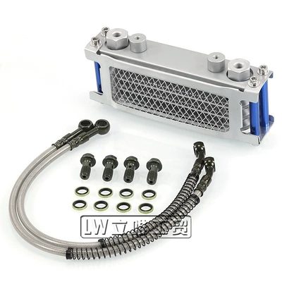 Soyutma sisteminin digər hissələri oil cooler monkey car - oil-cooler-silver-oil-pipe