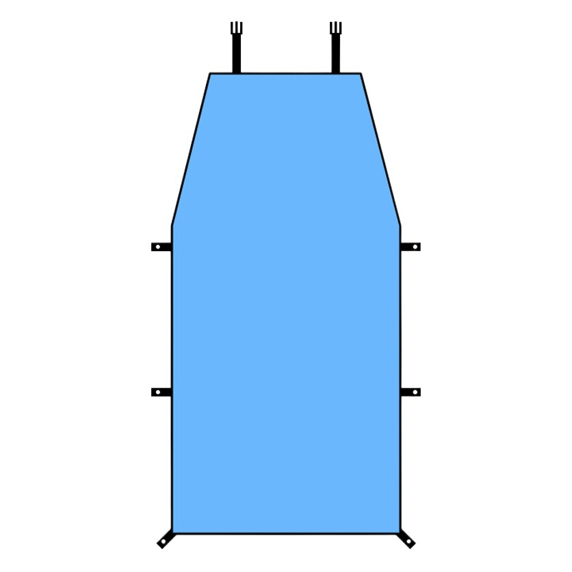 Toldo lateral del coche a prueba de lluvia SUV carpa lateral del coche toldo al aire libre vehículo todoterreno auto-conducción equipo de coche de viaje