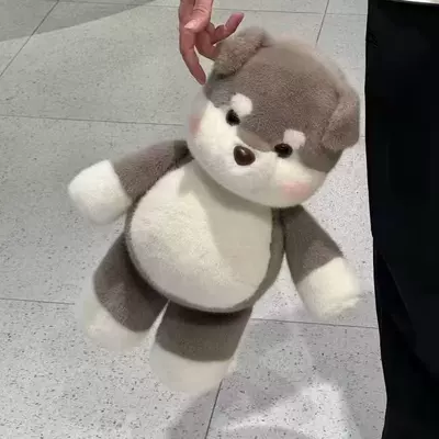 Plush Toy, Highland Calf | Oyuncaq yastıqlar - alaskan-malamute-gray-brown-45cm028kg