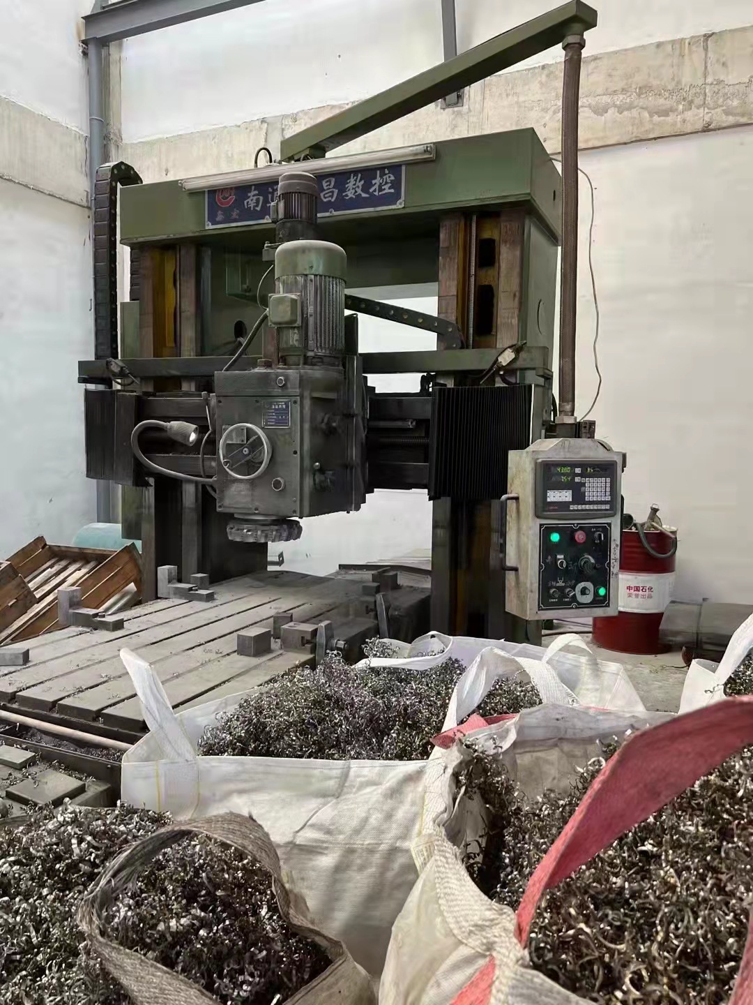 转让二手南通鑫昌XH-X2012龙门铣床二手1x2米龙门铣