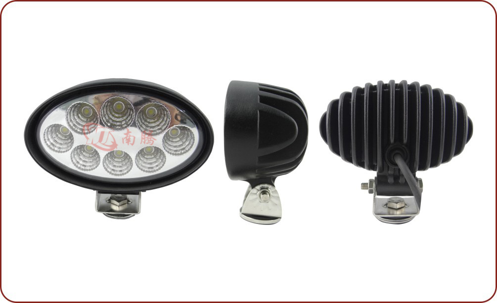 Luz LED de trabajo para coche de visión amplia, carcasa para luz de montacargas, accesorios de iluminación para coche, luz de coche de fundición a presión, superbrillante.