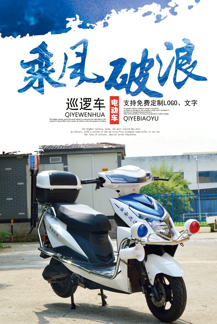 Patrol Electric Vehicle Security Battery Car