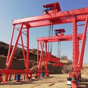 Gantry crane 100 tons bridge erecting machine lifting heavy goods running smoothly wide range of applications