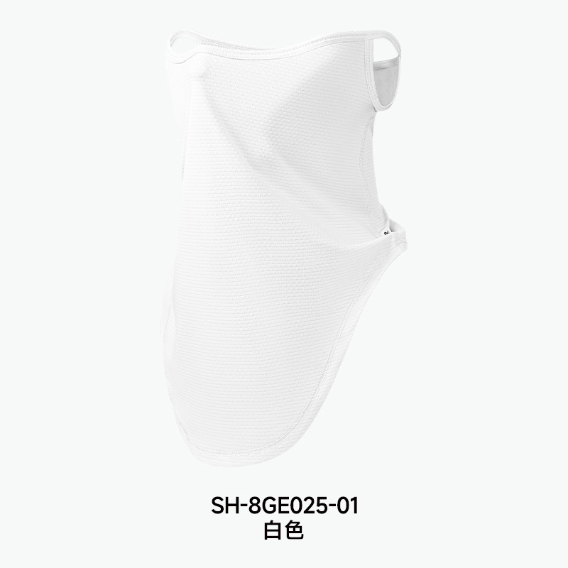 Máscara de ciclismo de Sun Moss para mujer, protección UV de verano, bufanda de seda de hielo, protector solar de pesca, máscara de oreja al por mayor