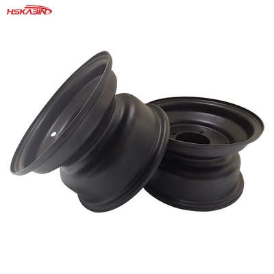 Suitable for beach buggy kart ATV8 inch iron wheel hub iron ring small four-wheeler bull