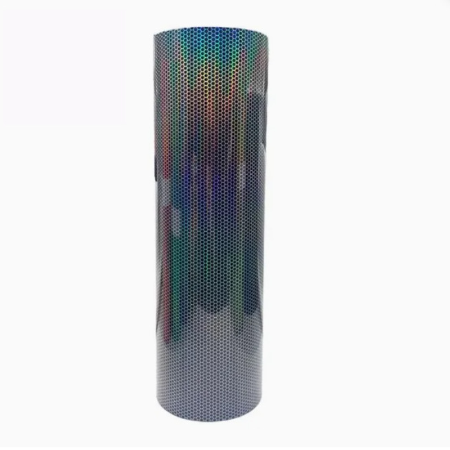 Pvc Car Headlight Protective Film Wholesale Yellow Laser Honeycomb Car Headlight Protective Film Color Change