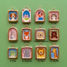 �W���羳�¿ͨ����ϵ�е���DIY���Ͳ��L��ɫϵ��18K���~��ɫŮ