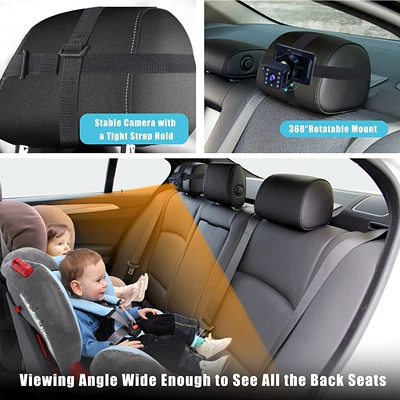 baby monitor HD1080P full: Car display