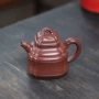 宜兴手工四方竹原矿紫砂壶