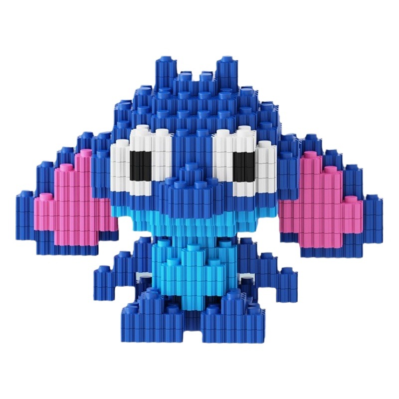 Compatible con bloques de construcción de dibujos animados de Lego estrella Delu bloques de construcción de partículas pequeñas niños y niñas juguetes villano montado rompecabezas al por mayor