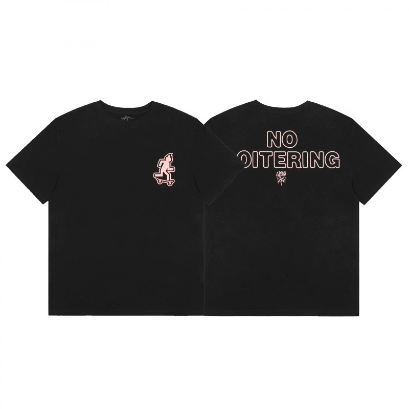 Travis Scott Cactus Jack Модная физиономия Роза стела рисунок повседневная футболка с коротким рукавом