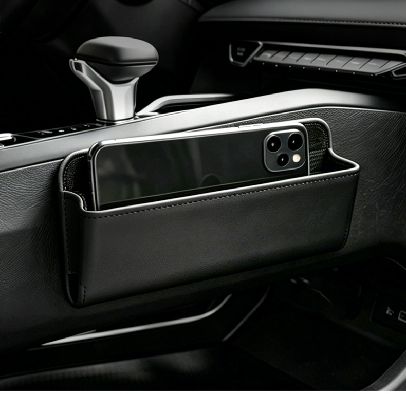 Car storage bag, car organizer, multifunctional card and glasses storage bag, car dashboard storage box