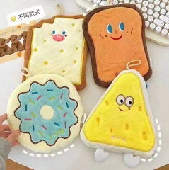 韓国風焙煎シリーズの手拭きタオルは、吸水性が高く、吊り式の手拭きタオルです。