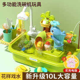 儿童洗澡戏水宝宝婴儿水上乐园玩具小鸭子玩水池盆节礼物网红