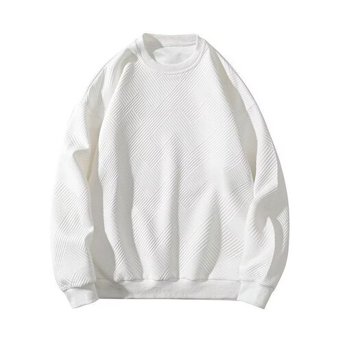 Champion brand casual crew neck sweatshirt long sleeve t-shirt for men, spring and autumn season, American style loose pure color base shirt for teenagers