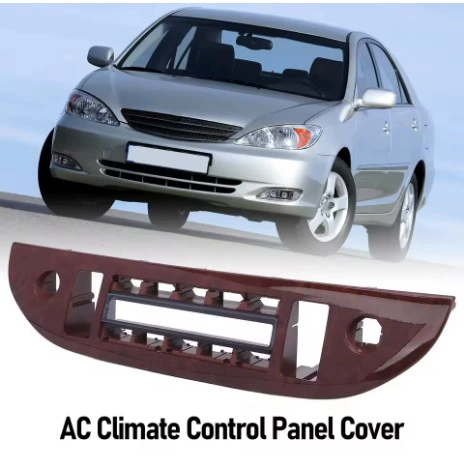 Подходящий для панели кондиционирования 2002-2006 US Camry, дерево по текстуре панели кондиционирования Camry, mahogany цвет Camry