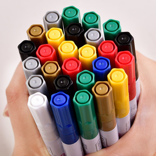 Wholesale Deli S576 paint marker marker tire pen graffiti pen marker pen touch-up pen highlighter pen