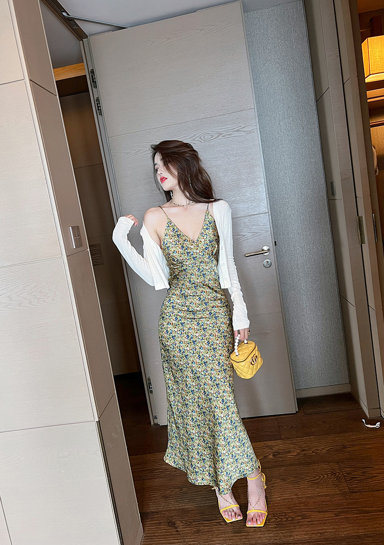 Áo cardigan nữ dệt kim mỏng chống nắng, tay ngắn, dáng suông, phối khăn choàng — Màu đen chi tiết 15