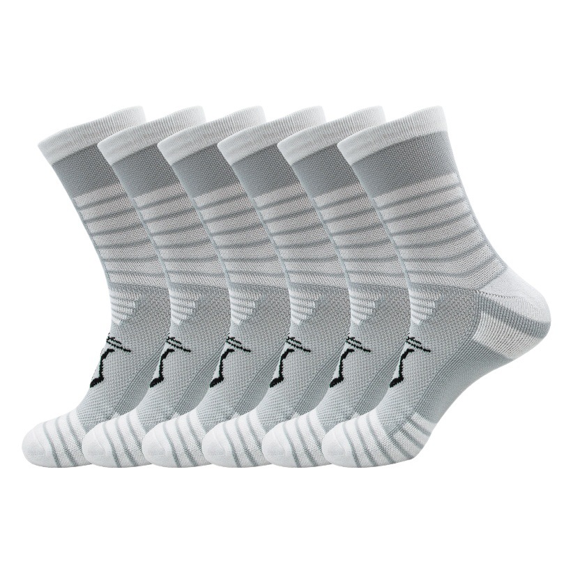 Calcetines de baloncesto de otoño e invierno para hombres a media pierna profesional de élite jugador de combate presión toalla inferior calcetines deportivos transpirables al por mayor