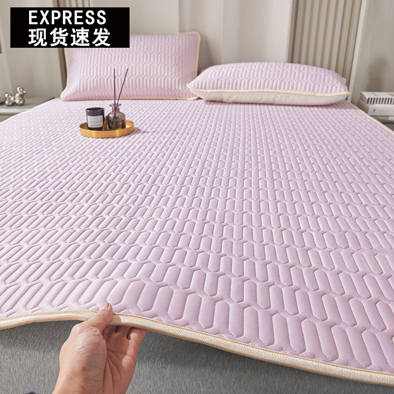 침대 스타일 우아한 보라색 - 두껍고 통기성이 좋음]