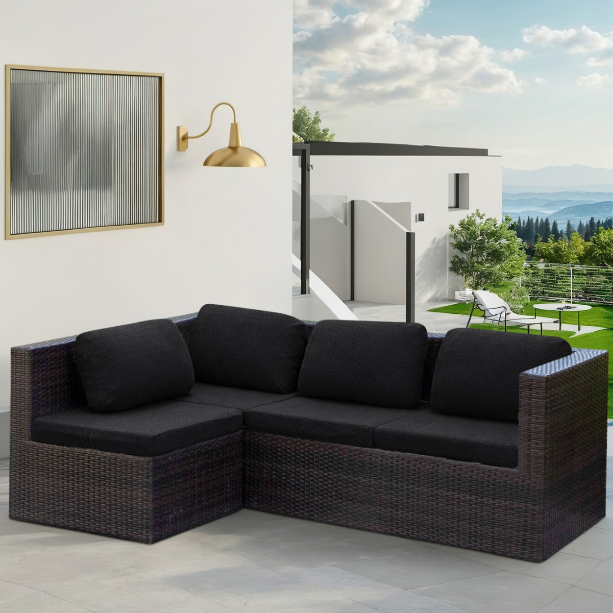 Punto transfronterizo al por mayor jacquard elástico en forma de T funda de cojín de sofá con todo incluido funda de sofá