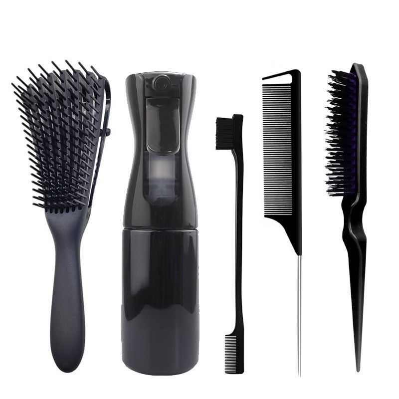クロスボーダー卸売美髪ツールセットヘアライン櫛ブラシ化粧櫛高圧持続噴霧スプレーポットの髪の形|undefined