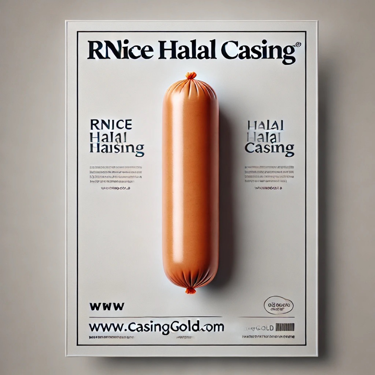 2025年7月1日马来西亚食品展食品展展位号3G002 edible 开花肠衣