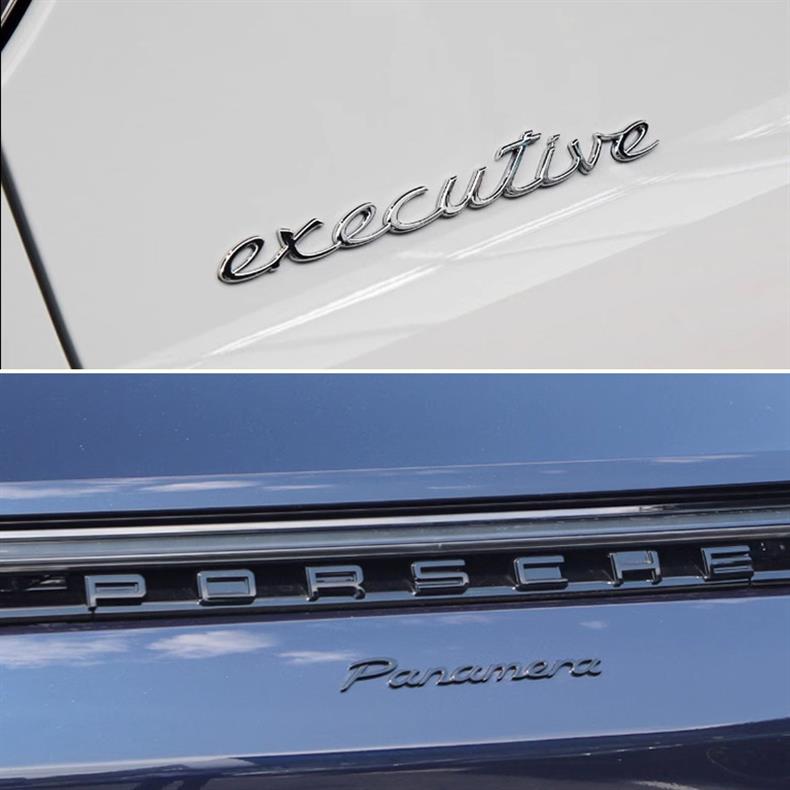 Suitable for Porsche Panamera Car Logo Panamera Modified Executive Extended Side Logo Rear Trunk English Letters