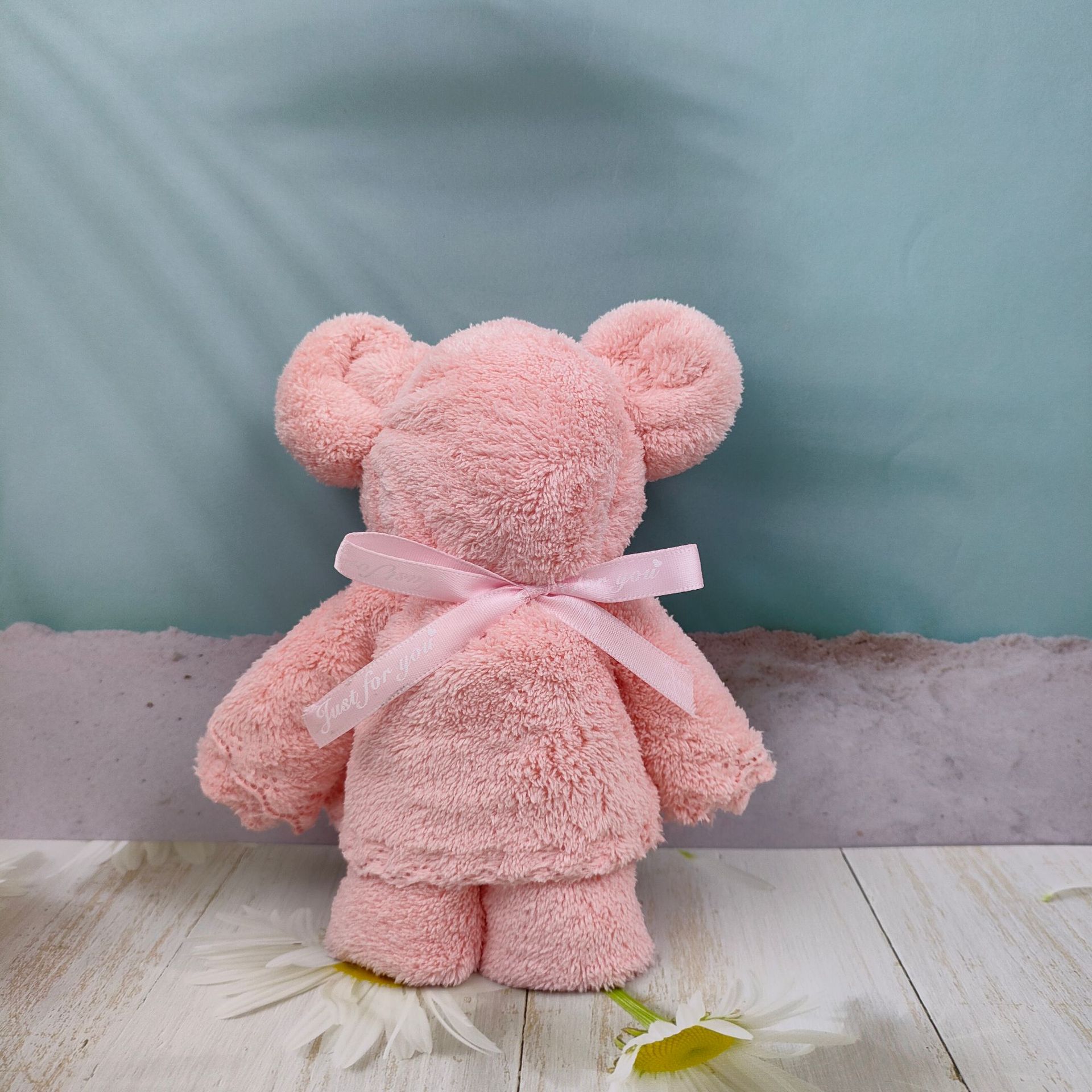 산호 양털 핑크