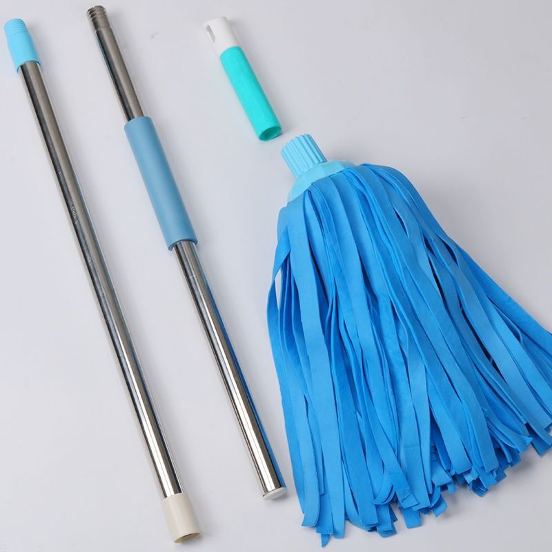 Super Easy-to-use Chicken Skin Cloth Deerskin Mop Household Strong and Durable Mop Towel Absorbent Rag to Wipe the Floor Round Head