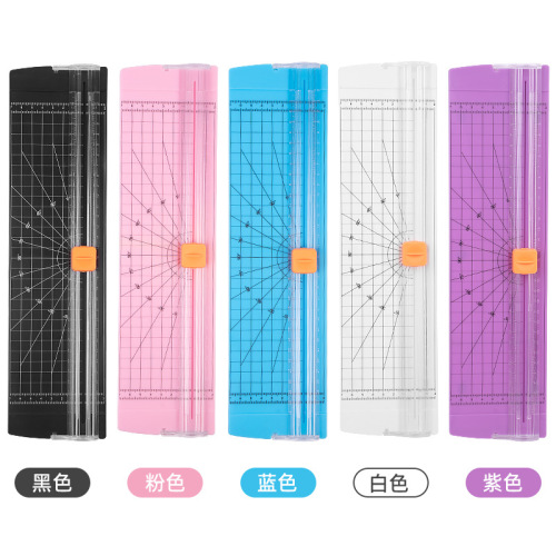 Manufacturer wholesale A4 hand account paper cutter manual small paper cutter one-way sliding cutting paper cutter