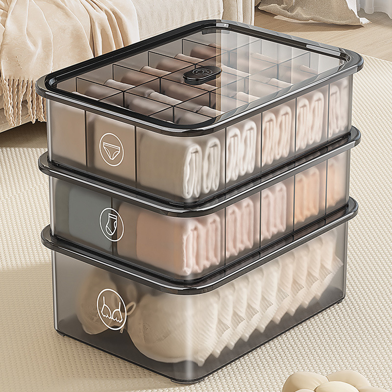 Underwear, storage box, socks, three-in-one