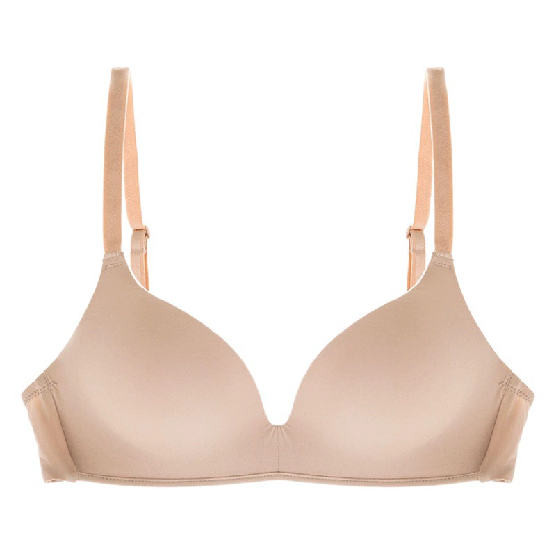 Легкая и тонкая одежда в японском стиле, бесследное нижнее белье, женское нестальное кольцо, большая грудь, с изображением учащихся начальной школы, тонкая треугольная чашка, глянцевый бюстгальтер