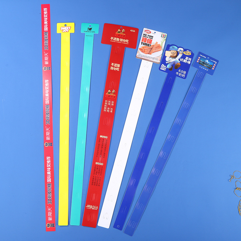 Factory wholesale PP supermarket hanging strip plastic hook pvc supermarket transparent hanging strip customized color hanging strip Factory wholesale PP supermarket hanging strip plastic hook pvc supermarket transparent hanging strip customized color hanging strip