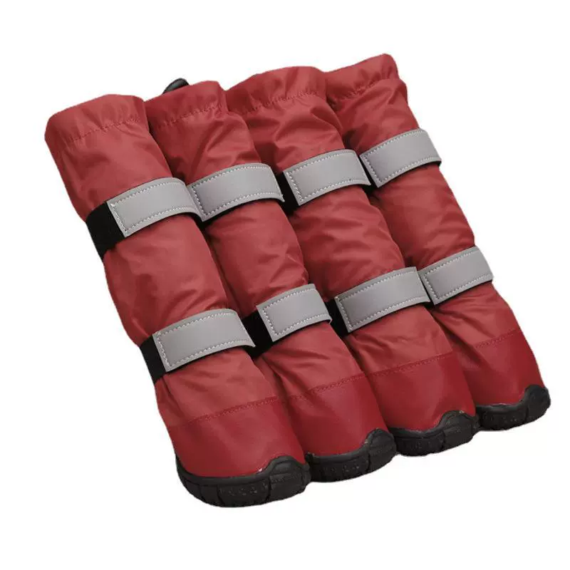 Водонепроницаемый Снег Домашнее Животное Обувь Большая Собака Обувь Универсальный Дождь Обувь Камелот Светоотражающий Ремешок Внешней Торговли Обувь Собаки