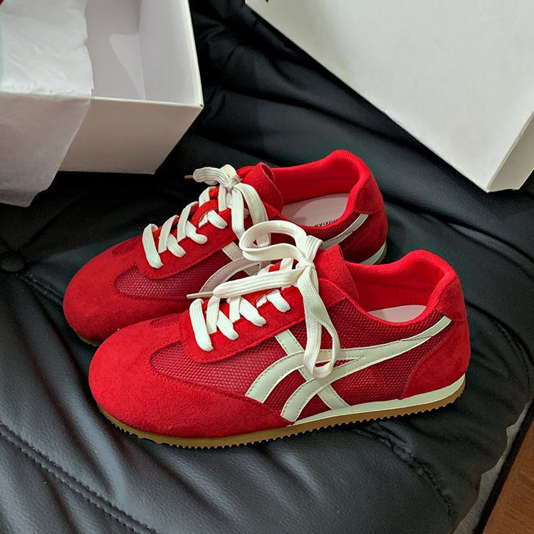 Zapatillas deportivas Dopamine para mujer, nuevas y populares zapatillas planas de primavera y verano, zapatillas de malla versátiles, zapatillas deportivas informales. image 8