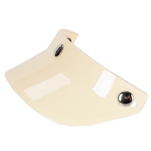 The motorcycle helmet accessory visor is suitable for all kinds of half helmets. The three-button visor for 3/4 helmets has a beautiful sun visor.