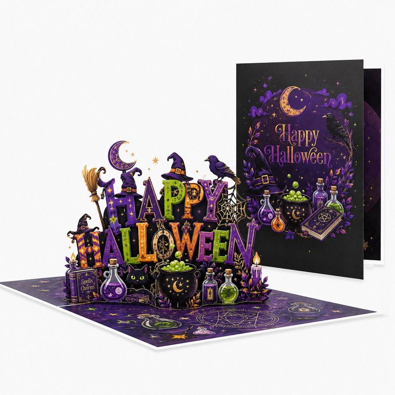 Amazon Temu 2026 New Halloween Themed Horror Party Beer Skull 3D Greeting Card Amazon Temu 2026 New Halloween Themed Horror Party Beer Skull 3D Greeting Card