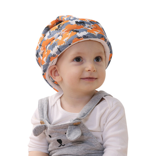 婴儿防摔帽学步帽透气防撞帽宝宝学走路安全防护帽儿童防摔护头帽