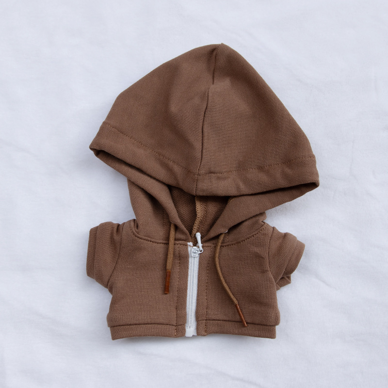 Labubu ペンダント ブラインドボックス フード付きスウェットシャツ Labubu ベビー服スーツ Tシャツ パンツ 人形服 着せ替え|undefined
