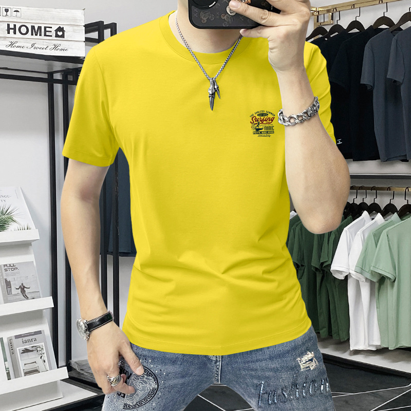 노란색
