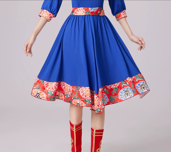 Blue skirt