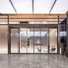 商场入口感应门自动平移推拉玻璃门可工厂定制高端电动平移门