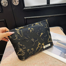 化妆包大容量复古蝴蝶大容量简约感一个起批化妝包收纳包