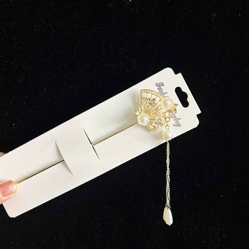 Hairpin Hanfu заколка для волос, орхидея цветочный декоративный аксессуар для волос, простая элегантная китайская стиль