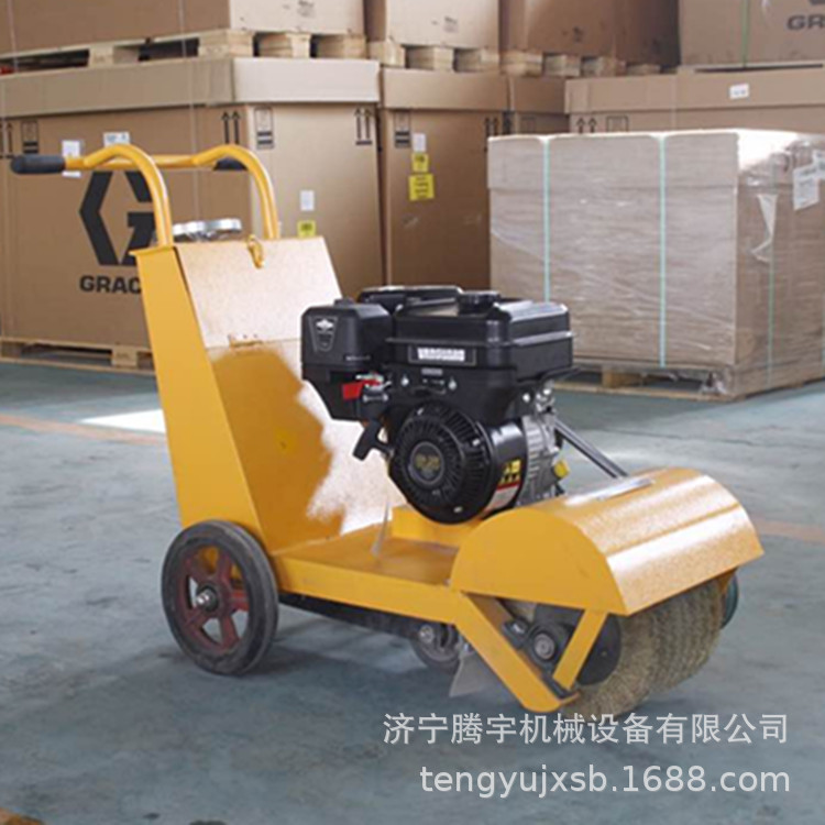 供应手推式路面清扫机吹风清扫一体机汽油高压路面清扫机