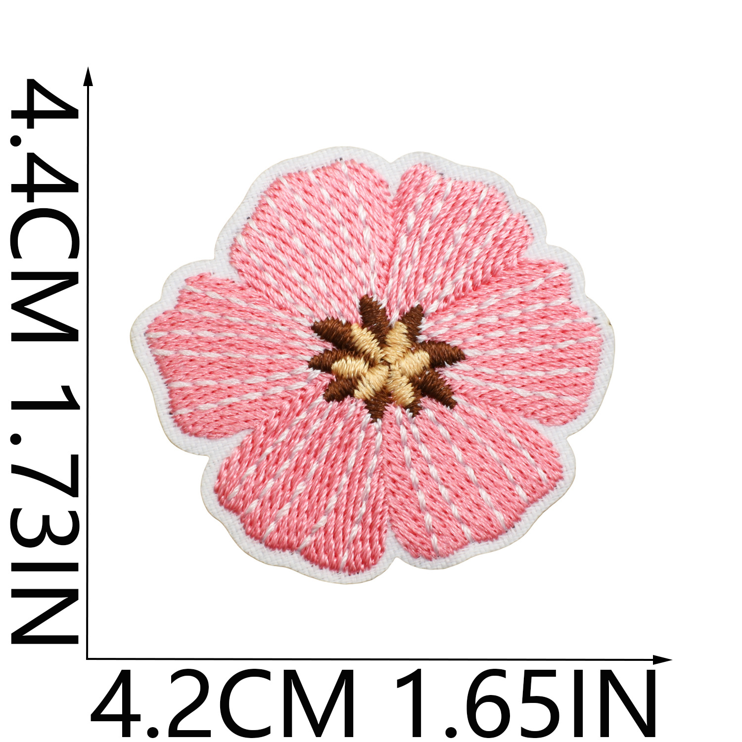 3g Weight Clothing Sticker Patches Classification 1 Piece, 1 Set Quantity Dacron thread Material Flower Pattern Casual, Elegant, Lady Style Embroidery Craft 1 Piece 1 Set Casual Elegant Lady Flower Dacron Thread Clothing Sticker Patches 12